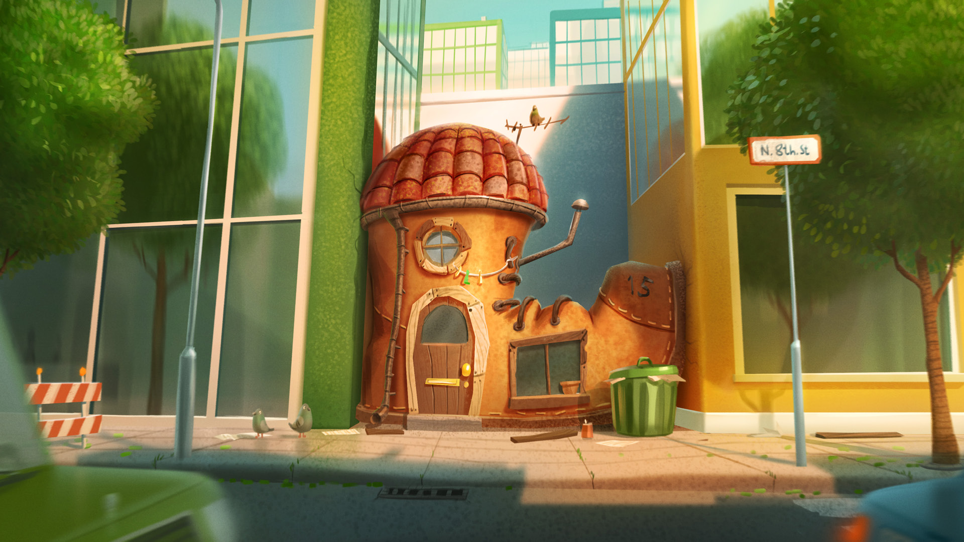 Superpigs Concept Art 1